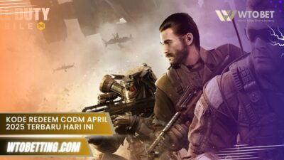 Kode Redeem CODM april 2025 terbaru hari ini masih aktif work lho