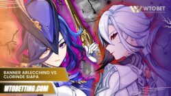 Banner Arlecchino vs Clorinde siapa lebih worth it gacha update?