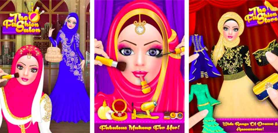 Permainan Berdandan dan Berpakaian Hijab: Gaya Islami Ciptakan gaya Islami menawan di game berdandan hijab seru!