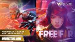 Kode Redeem FF Hari Ini 1 Menit yang Lalu 2025