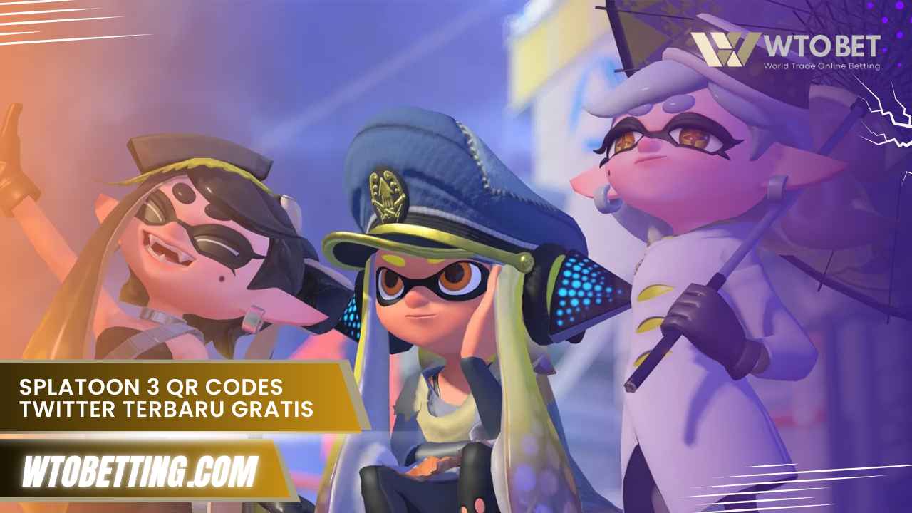 Splatoon 3 QR Codes Twitter Terbaru
