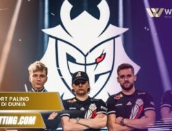 Tim Esport Paling Populer Di Dunia dengan jutaan penggemar setia