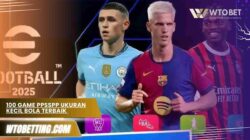 100 game PPSSPP ukuran kecil bola Terbaik dan Ringan