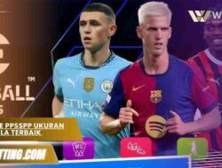 100 game PPSSPP ukuran kecil bola Terbaik dan Ringan