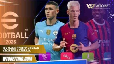 100 game PPSSPP ukuran kecil bola Terbaik dan Ringan