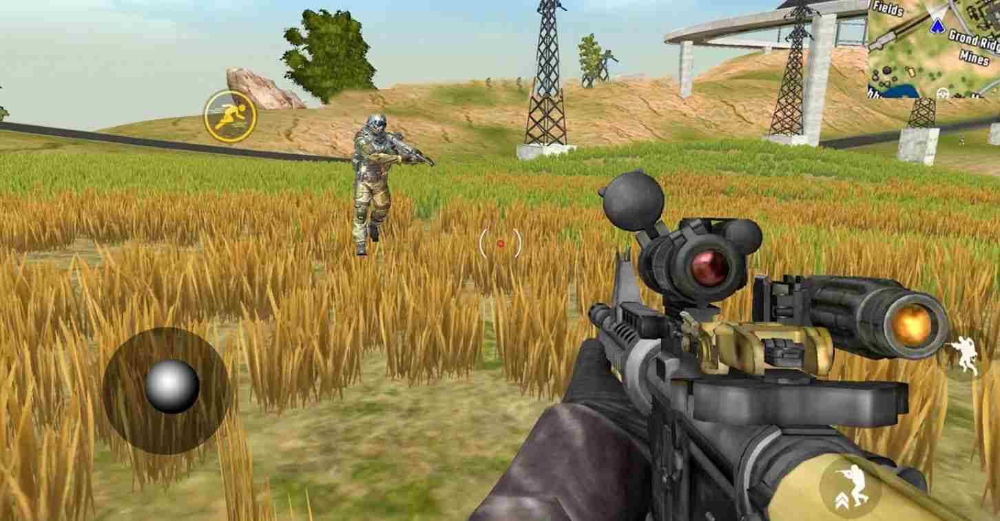 Game battle royale offline mirip Free Fire terbaik 2025 2 Aksi tembak-tembakan seru tanpa koneksi internet.