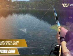 Game memancing ikan di sungai 3d dengan grafis realistis