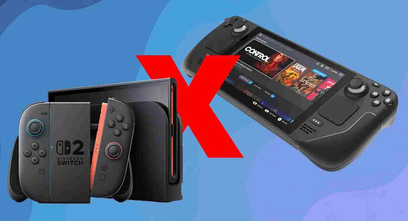 Spesifikasi Nintendo Switch 2 vs Steam Deck, mana lebih kuat? 2 Perbandingan performa, grafis, dan portabilitas konsol.