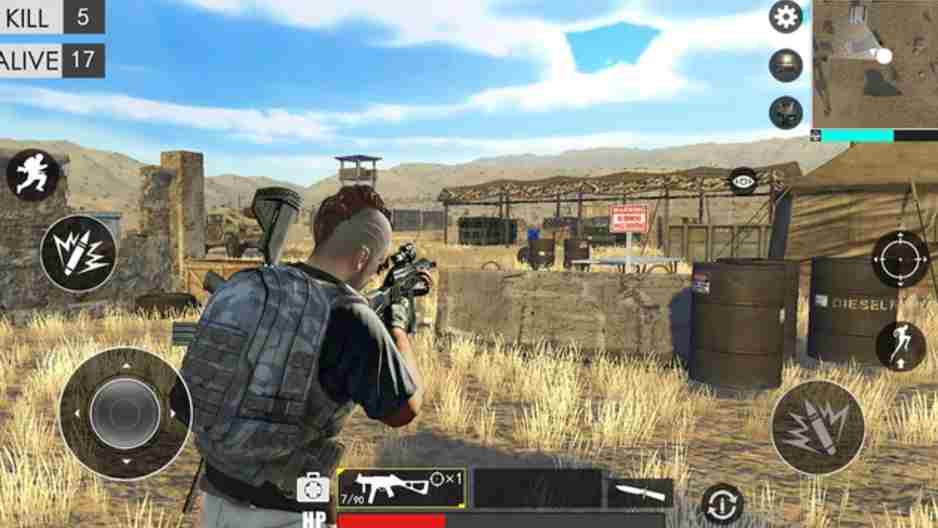 Game mirip PUBG offline terbaik 2025, grafik realistis 2 Rasakan sensasi Chicken Dinner di mana saja, kapan saja.