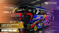 Livery Bus Simulator Keren 3d ALS, Desain Paling Dicari