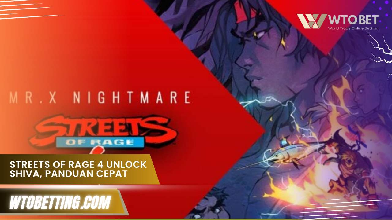 Streets of Rage 4 unlock Shiva