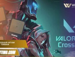 Code crosshair hitam valorant Terbaik ala Pro Player 2025