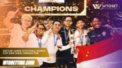 Daftar juara eFootball World Cup dari Awal Hingga Kini