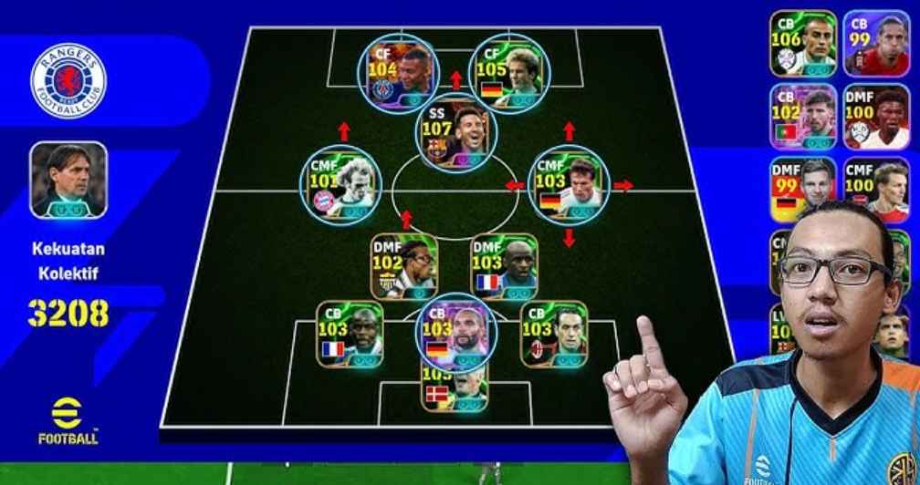 Formasi Counter Attack Game Sepak Bola 2025 Terkuat