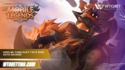 Hero ML yang Kuat 1 vs 5 2025, Auto Savage Terbaru!