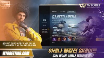 Beli UC PUBG Korea via Pulsa Telkomsel & XL Paling Murah