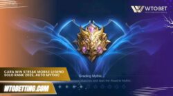Cara Win Streak Mobile Legend Solo Rank 2025, Auto Mythic