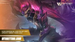 Kode Redeem ML Hari Ini No Limit, Update 1 Menit yang Lalu