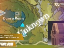 Lokasi Semua Geoculus Genshin Impact Peta Lengkap & Cepat