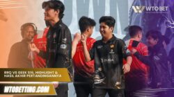RRQ vs Geek S16, Highlight & Hasil Akhir Pertandingannya