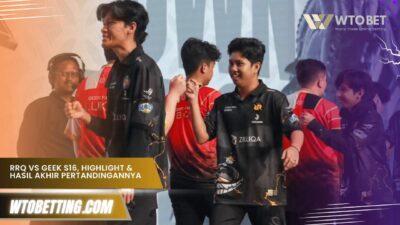 RRQ vs Geek S16, Highlight & Hasil Akhir Pertandingannya