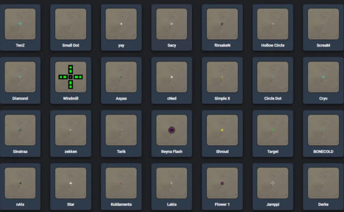 Kumpulan crosshair statis terbaik untuk bidikan presisi.