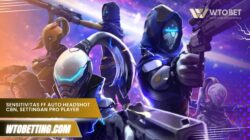 Sensitivitas FF Auto Headshot CBN, Settingan Pro Player