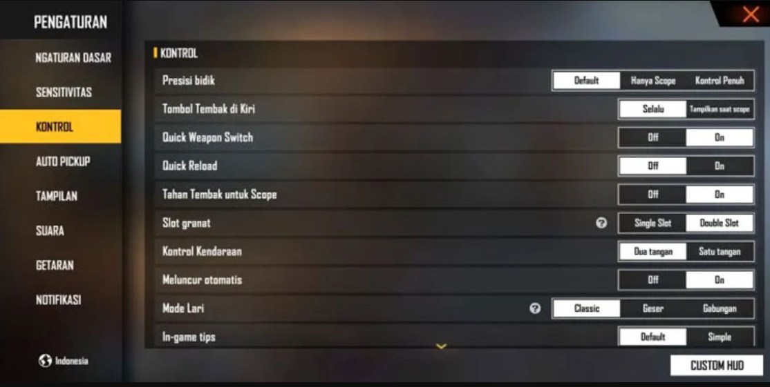Settingan DPI & in-game terbaik untuk aim yang lebih licin.