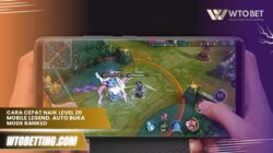 Cara Cepat Naik Level 20 Mobile Legend, Auto Buka Mode Ranked