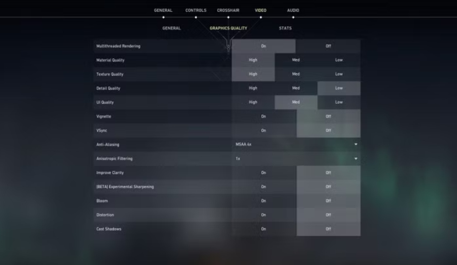 Settingan Valorant Agar Tidak Patah Patah di PC Kentang, Auto Lancar Cara optimasi grafis Valorant di PC spek rendah anti lag.
