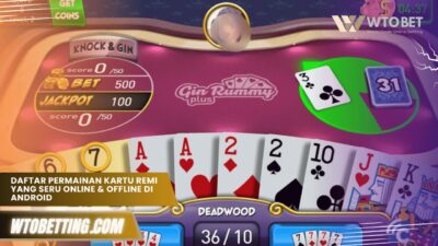 Daftar Permainan Kartu Remi Yang Seru Online & Offline di Android