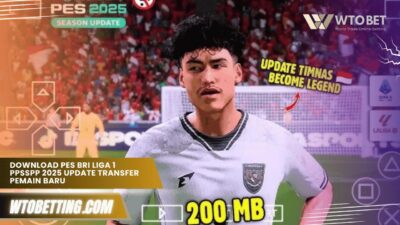 Download PES BRI Liga 1 PPSSPP 2025 Update Transfer Pemain Baru