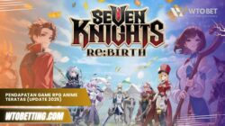 Pendapatan Mingguan Game Mobile RPG Anime 2025, Siapa Teratas?