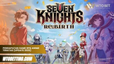 Pendapatan Mingguan Game Mobile RPG Anime 2025, Siapa Teratas?
